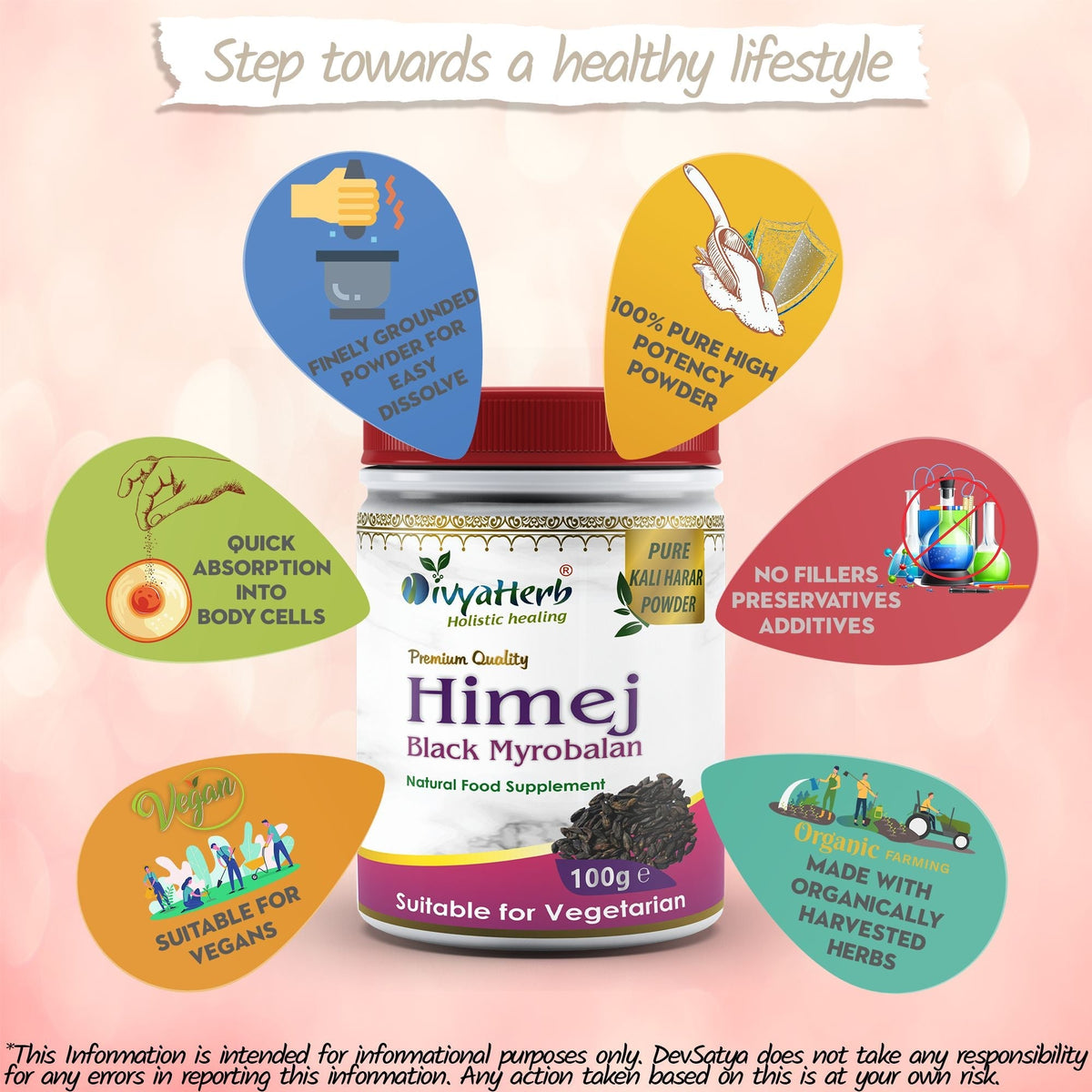 DivyaHerb Himej Powder 100 gram - Digestive Comfort Support