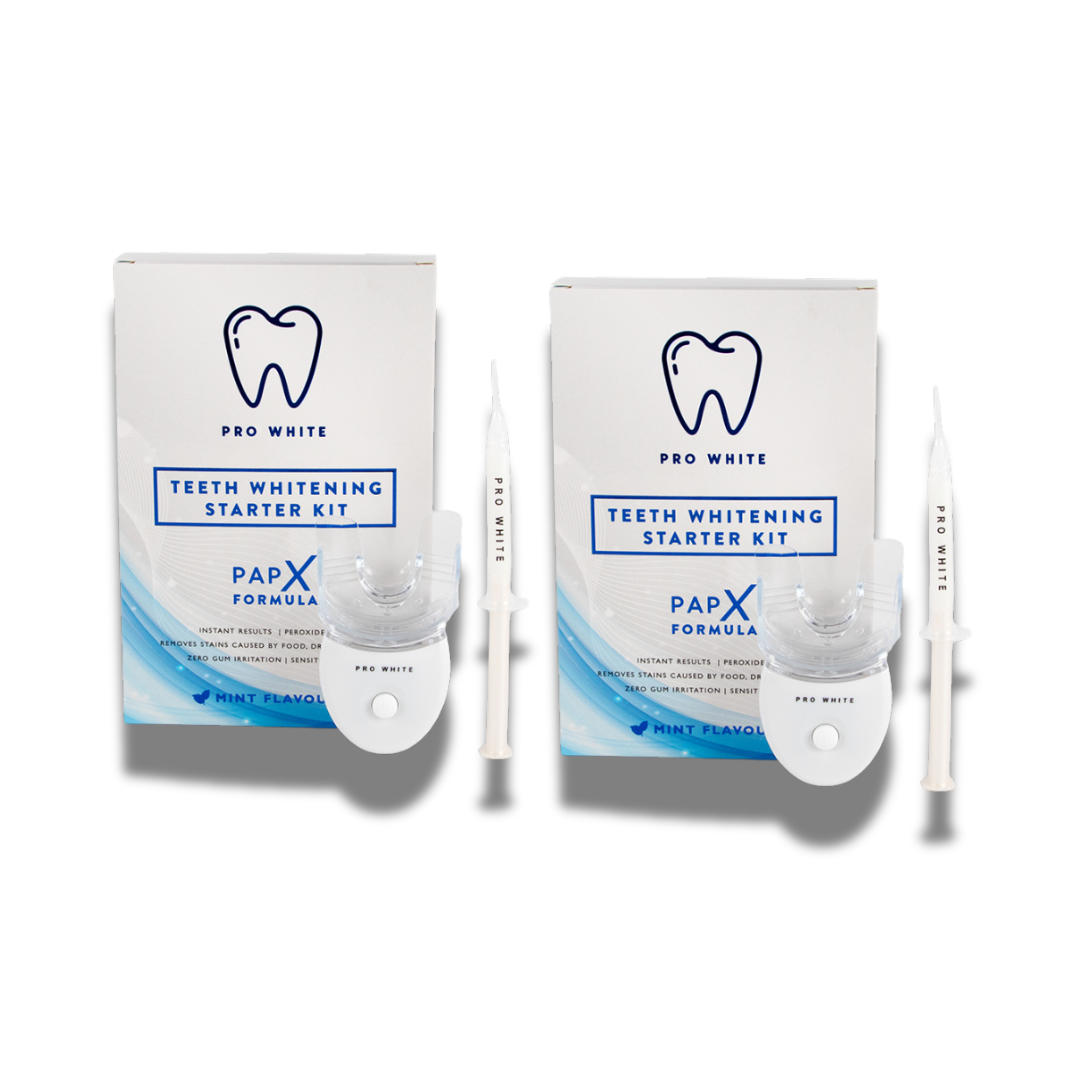 Whiten Together x2 PAP-X™ Teeth Whitening Starter Kits