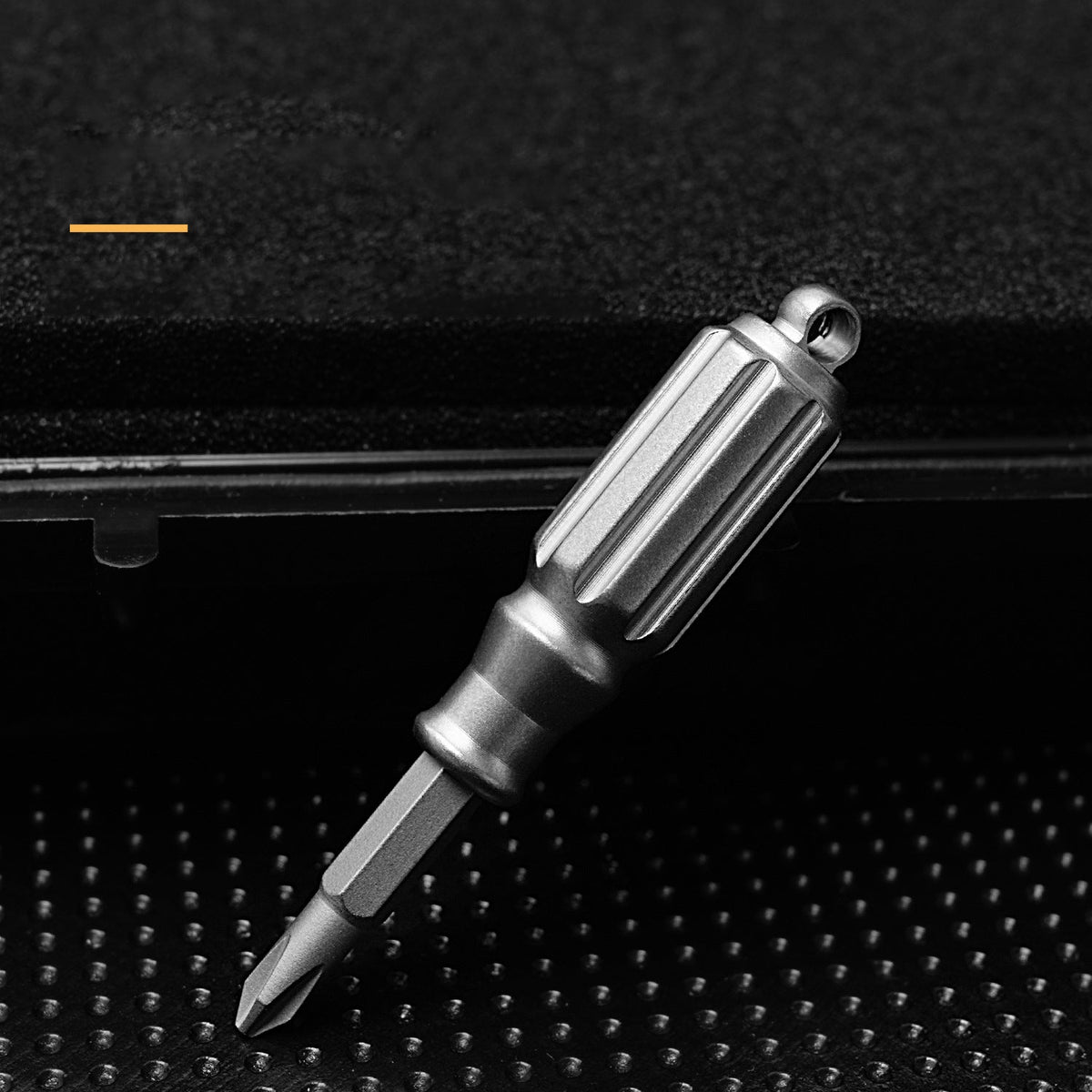 Titanium Mini Screwdriver for Men - Compact EDC Pocket Tool - Outdoor Survival Gear & Everyday Carry Multi-Tool