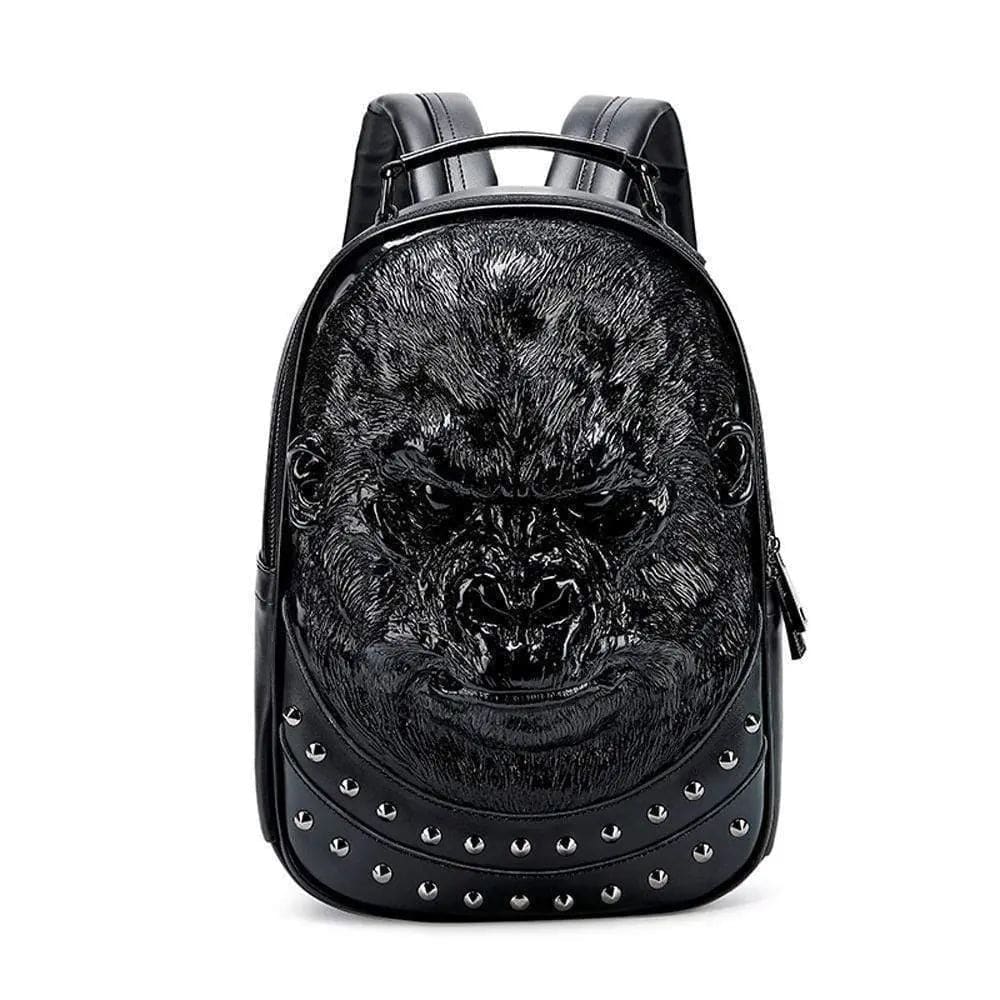 3D Backpack 3D modeling Waterproof Studded Apeman Wild Backpack Hip Hop Rucksacks