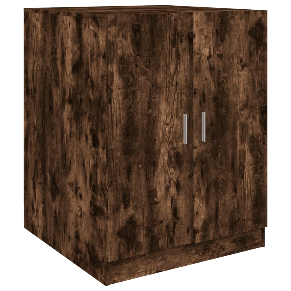 NNEVL Washing Machine Cabinet Smoked Oak 71x71.5x91.5cm