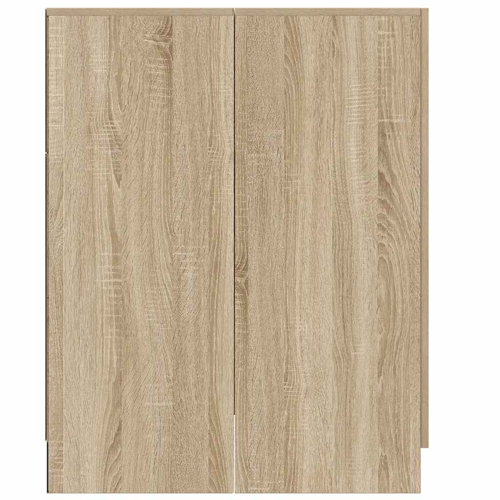 NNEVL Washing Machine Cabinet Sonoma Oak 70.5x71.5x91.5 cm