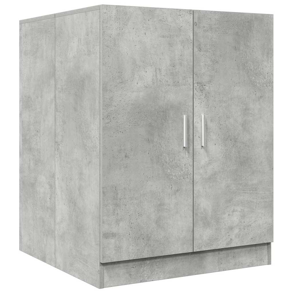 NNEVL Washing Machine Cabinet Concrete Grey 70.5x71.5x91.5 cm