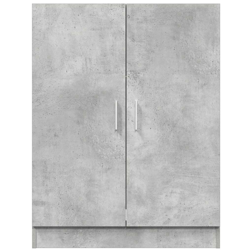 NNEVL Washing Machine Cabinet Concrete Grey 70.5x71.5x91.5 cm