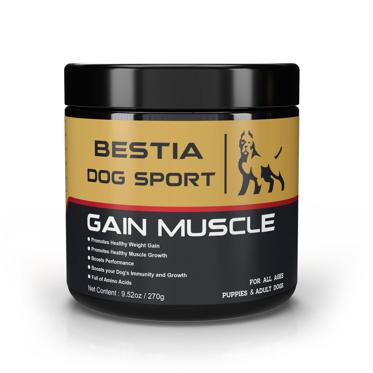 BDS Gain Muscle Dog Food Supplement