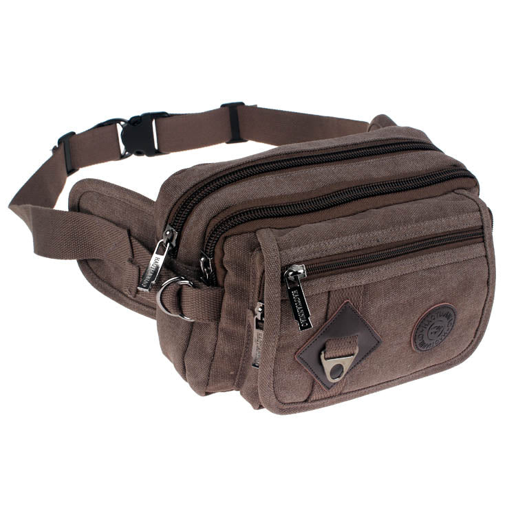 Multi-Pocket Tactical Lumbar Pack: Maximum Storage & Lower Back Comfort