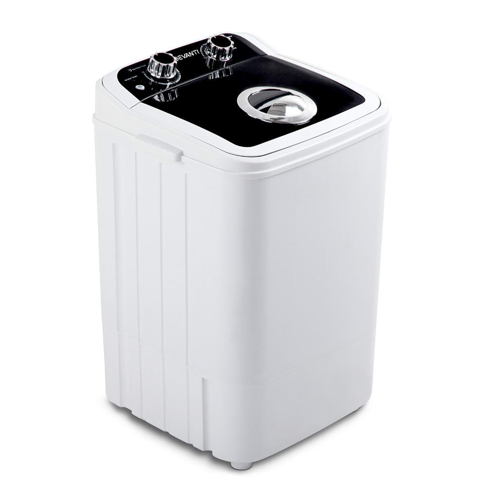NNEDSZ Devanti Portable Washing Machine 4.6KG Black