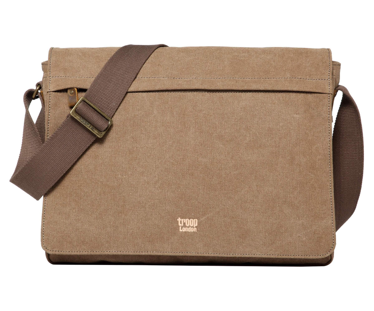Canvas Laptop Large Messenger Bag 18 Inch | TRP0371
