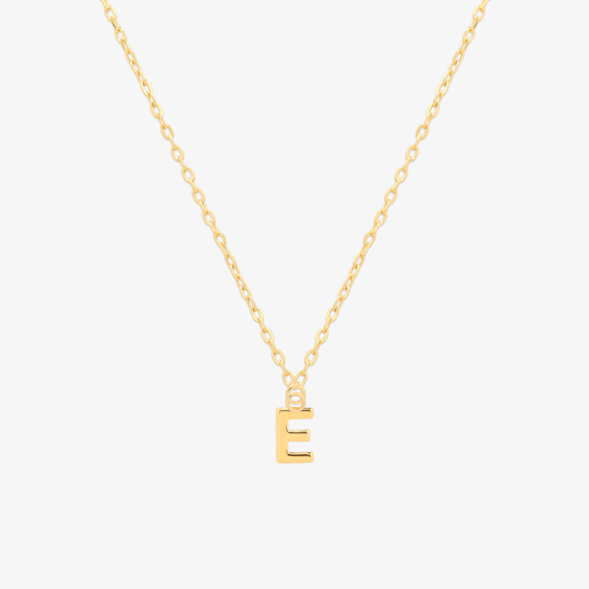 Classic Initial Pendant Necklace (50cm)