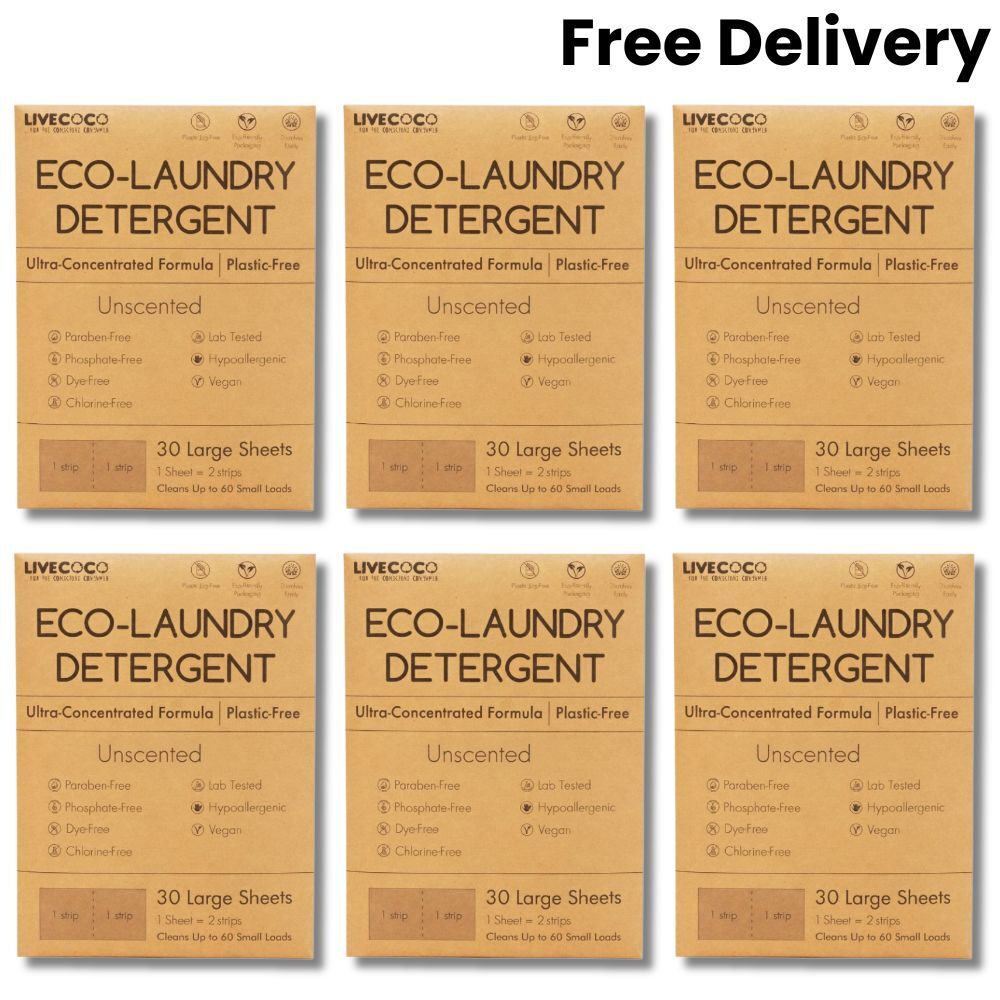 Eco-Laundry Detergent Sheets (60 Loads)