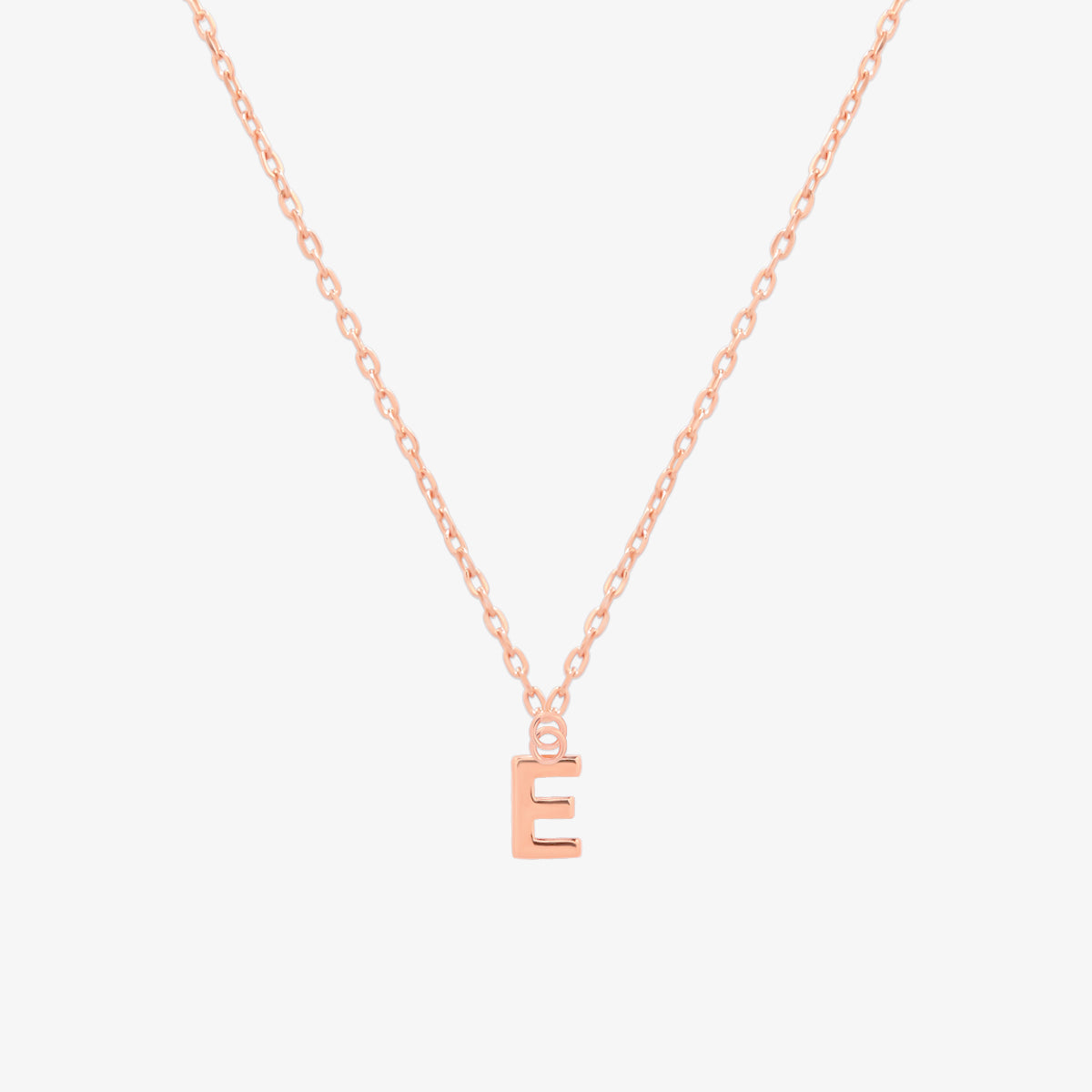 Classic Initial Pendant Necklace (50cm)