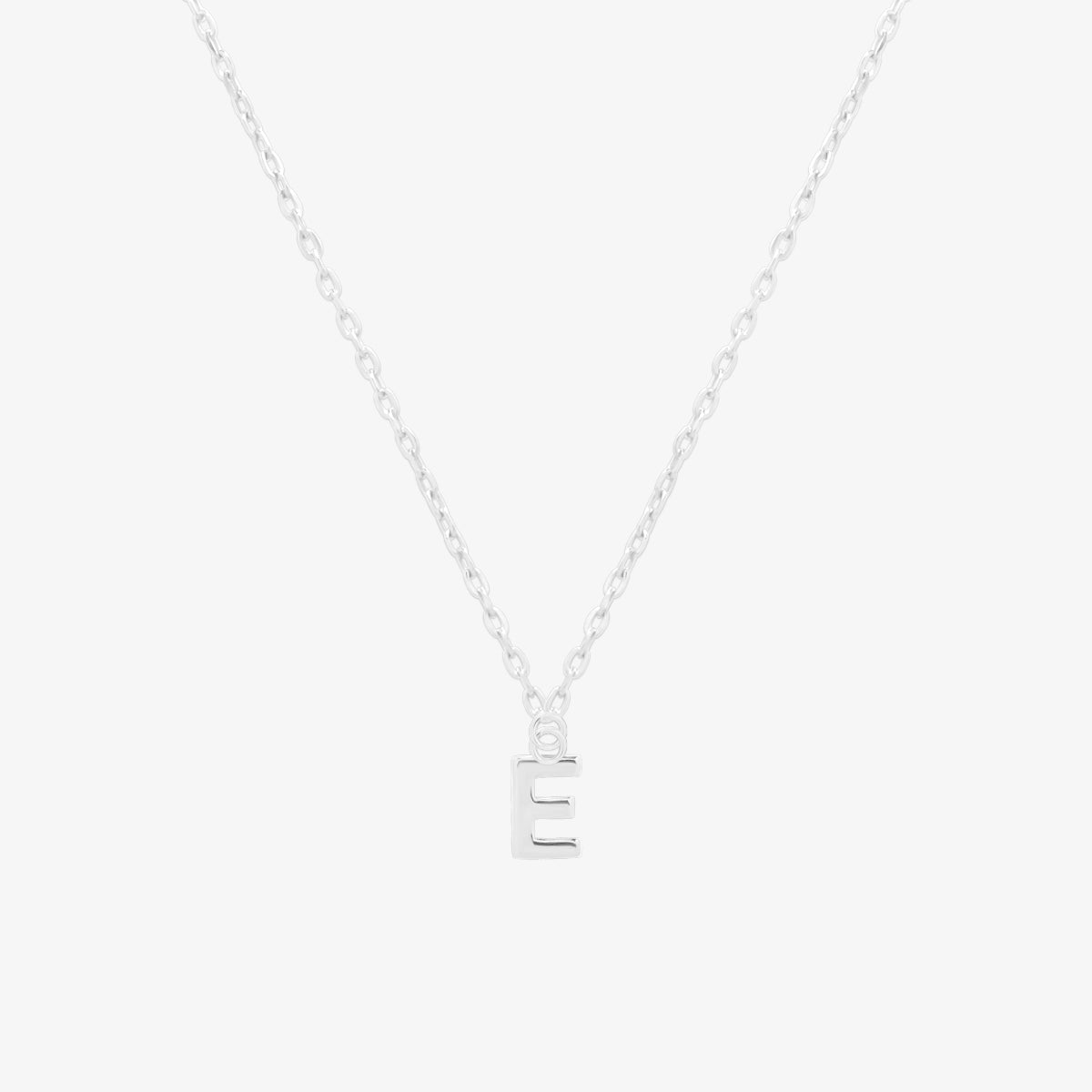 Classic Initial Pendant Necklace (50cm)