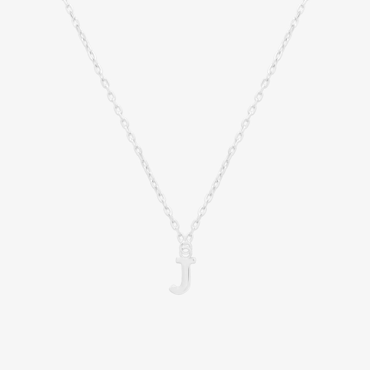 Classic Initial Pendant Necklace (50cm)